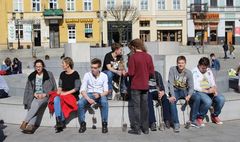 Zielona akcja Radia Zet w Gnieźnie (link otworzy duże zdjęcie)