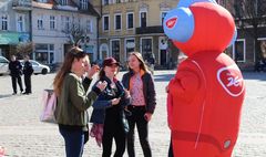 Zielona akcja Radia Zet w Gnieźnie (link otworzy duże zdjęcie)