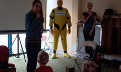 Lekcja bezpieczeństwa w Przedszkolu nr 2.