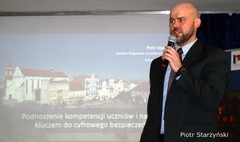 Konferencja o cyberbezpieczeństwie (link otworzy duże zdjęcie)