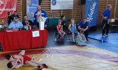 Zawody zapaśnicze w Nowym Tomyślu. (link otworzy duże zdjęcie)