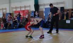 Zawody zapaśnicze w Nowym Tomyślu. (link otworzy duże zdjęcie)