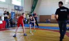 Zawody zapaśnicze w Nowym Tomyślu. (link otworzy duże zdjęcie)