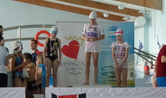 Otwarte Mistrzostwa Gniezna w pływaniu dziewcząt i chłopców (link otworzy duże zdjęcie)