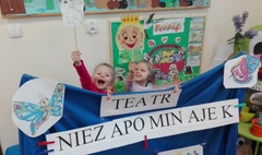 Międzynarodowy Dzień Teatru w Przedszkolu nr 6. (link otworzy duże zdjęcie)