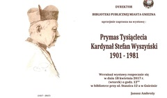 Plakat zapraszający na wystawę.