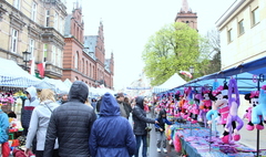 Jarmark towarzyszący obchodom Imienin Miasta. (link otworzy duże zdjęcie)