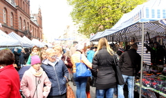 Jarmark towarzyszący obchodom Imienin Miasta. (link otworzy duże zdjęcie)