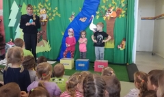 Spotkanie z dziećmi z Przedszkola nr 14.