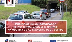 Rozbudowa układu drogowego ul. Pod Trzema Mostami. (link otworzy duże zdjęcie)