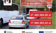 Rozbudowa układu drogowego ul. Pod Trzema Mostami. (link otworzy duże zdjęcie)