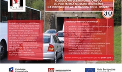 Rozbudowa układu drogowego ul. Pod Trzema Mostami. (link otworzy duże zdjęcie)