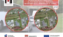 Rozbudowa układu drogowego ul. Pod Trzema Mostami. (link otworzy duże zdjęcie)