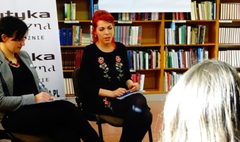 Spotkanie autorskie z Anną Cieplak (link otworzy duże zdjęcie)