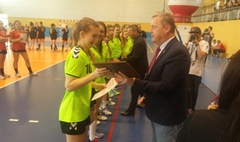 Finał Mistrzostw Wielkopolski w piłce ręcznej dziewcząt (link otworzy duże zdjęcie)