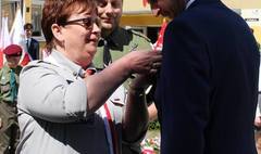 Nadanie skwerowi przy Szkole Podstawowej nr 9 imienia Adama Pługa Borysa. (link otworzy duże zdjęcie)