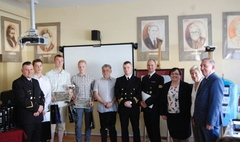 XVI Konkurs Marynistyczny Wiedzy o ORP „Gniezno” (link otworzy duże zdjęcie)