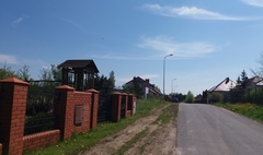 Montaż oświetlenia na ul. Senatorskiej i Poselskiej (link otworzy duże zdjęcie)