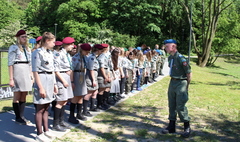 Uroczystości upamiętniające Adama „Pługa” Borysa (link otworzy duże zdjęcie)