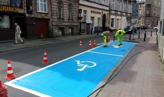 Odtwarzanie miejsc postojowych dla osób niepełnosprawnych