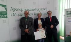 Wyróżnienie dla młodego artysty (link otworzy duże zdjęcie)