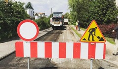 Remont na gnieźnieńskiej ulicy