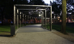 Zdjęcie parku Kościuszki wieczorem (link otworzy duże zdjęcie)