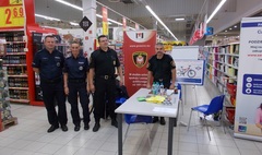 Znakują rowery naszych mieszkańców.