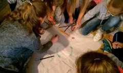 Zdjęcie zrobione podczas konsultacji w Szkole Podstawowej nr 12