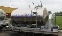 Zdjęcie nowego zbiornika wody pitnej