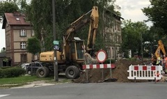 Prace drogowe przy ul. Pocztowej