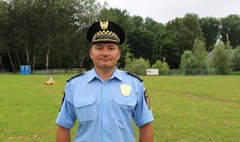 Zdjęcie komendanta Straży Miejskiej Tomasza Frnacuszkiewicza (link otworzy duże zdjęcie)