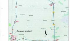 Projekt organizacji ruchu na czas przebudowy przejazdu kolejowego lini nr 807