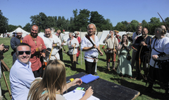 XI Turniej Łuczniczy o Złoty Trzos Gnieźnieńskiego Grodu (link otworzy duże zdjęcie)