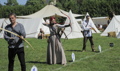 XI Turniej Łuczniczy o Złoty Trzos Gnieźnieńskiego Grodu (link otworzy duże zdjęcie)