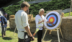 XI Turniej Łuczniczy o Złoty Trzos Gnieźnieńskiego Grodu (link otworzy duże zdjęcie)