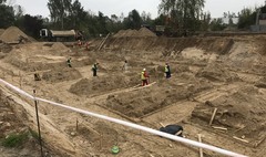 Zdjęcie budowy bloków przy ul. Cymsa