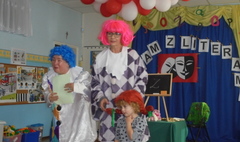 Aktorskie odwiedziny w przedszkolu