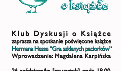 Klub Dyskusji o Książce zaprasza