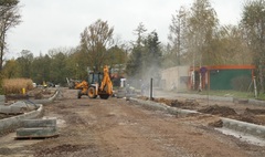 Zdjęcia przebudowy ul. Orzeszkowej (link otworzy duże zdjęcie)