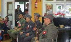 Przedszkolacy pamiętali o rocznicy