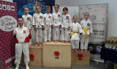 Worek medali dla zawodników Inochi Gniezno