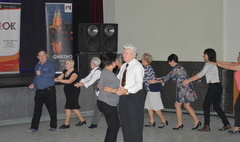 DJ Wika na andrzejkowej imprezie dla seniorów (link otworzy duże zdjęcie)