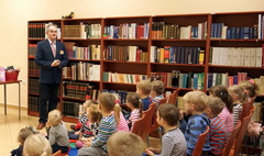 Basia w gnieźnieńskiej bibliotece