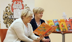 Basia w gnieźnieńskiej bibliotece (link otworzy duże zdjęcie)