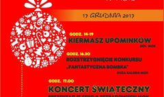 Plakat imprezy bożonarodzeniowej