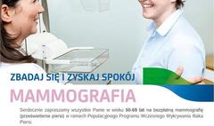 Masz 50-69 lat? Zrobiłaś już mammografię?