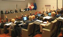 Sesja sejmiku województwa wielkopolskiego. Źródło: umww.pl