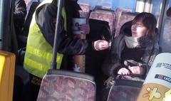 Strażnicy Miejscy profilaktycznie w autobusach komunikacji miejskiej