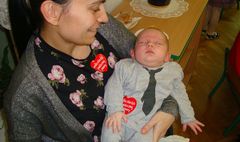 Przedszkole nr 13 zagrało dla WOŚP (link otworzy duże zdjęcie)